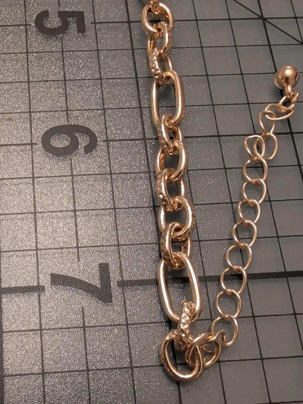 Gold Tone Chain Link Bracelet - Women Jewelry